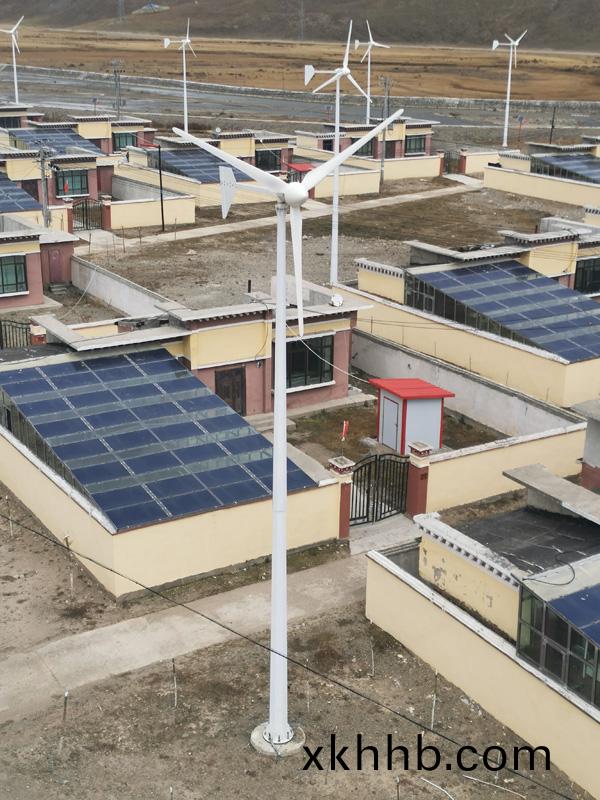 水平軸風(fēng)力發(fā)電機案例